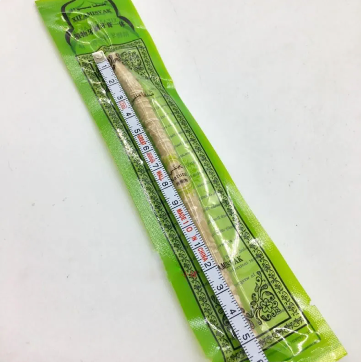 Miswak Tooth Cleaning Stick - Natural Toothbrush, No Paste Needed