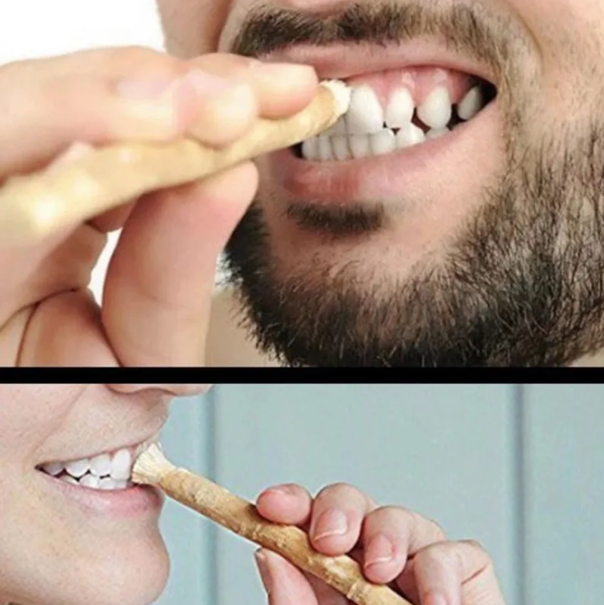 Miswak Tooth Cleaning Stick - Natural Toothbrush, No Paste Needed